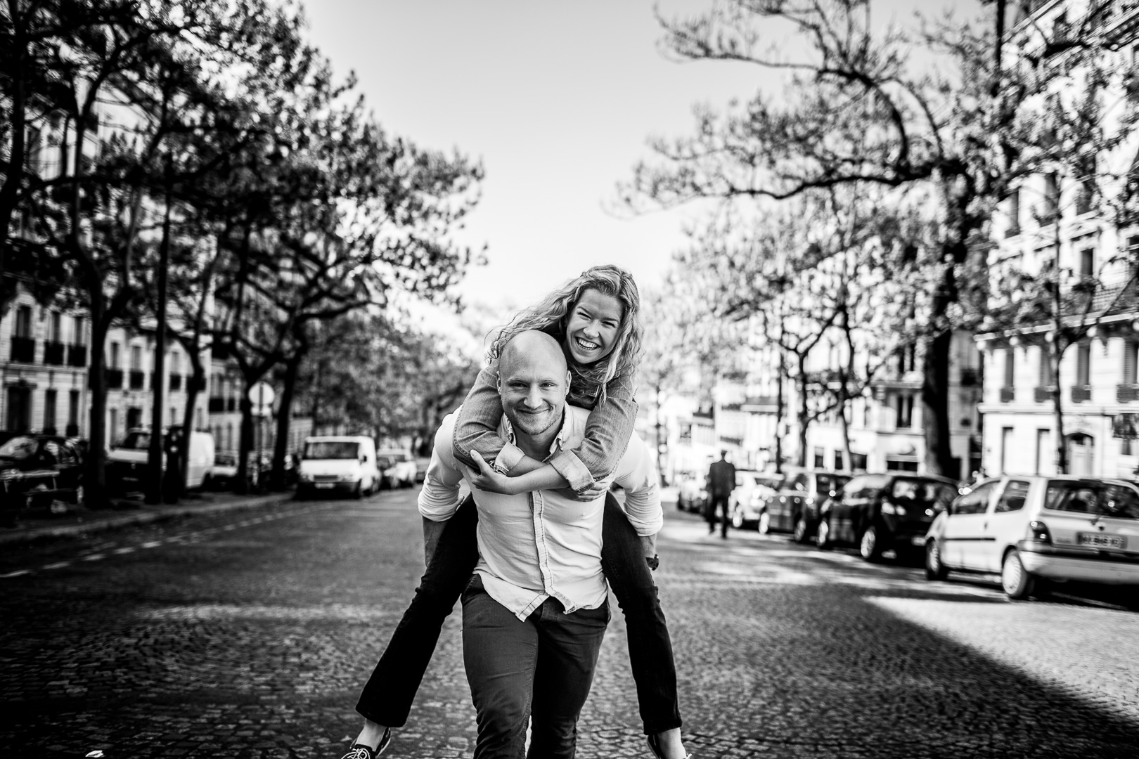 Paarfotos in Paris - Engagementshooting - Liebe
