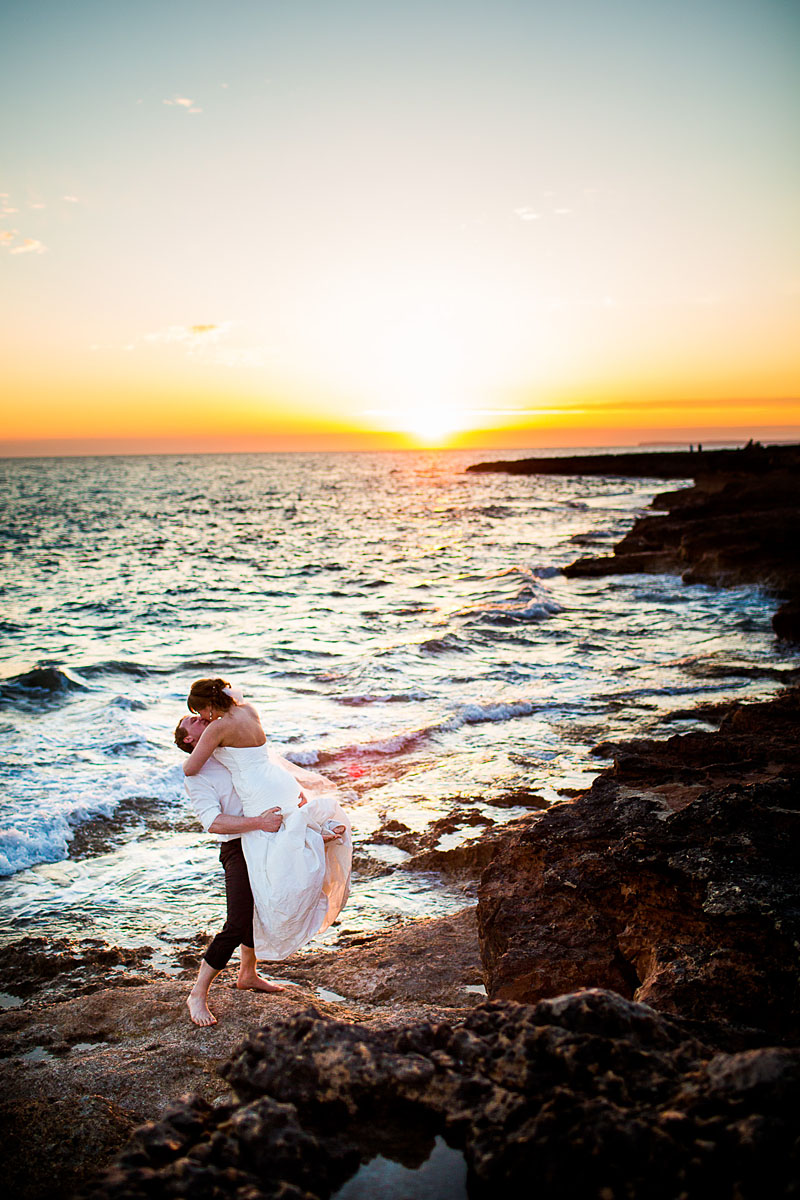 Sonnenuntergang auf Mallorca - Hochzeit heiraten auf Mallorca